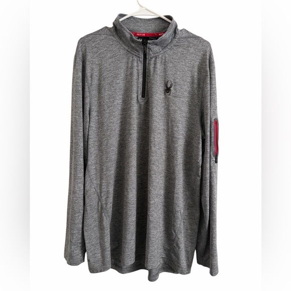 Spyder Other - Spyder Gray Men's Active Long Sleeve Shirt